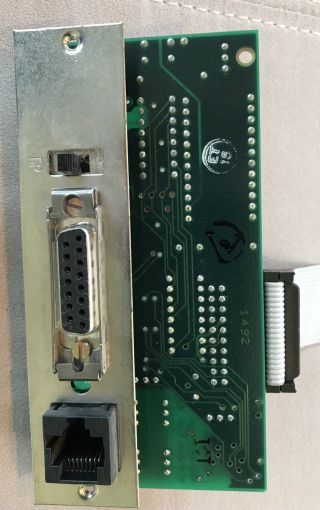Vintage Farallon PN594 - TP EtherMac Network Adapter for Mac SE/30 Version 1.  0 3