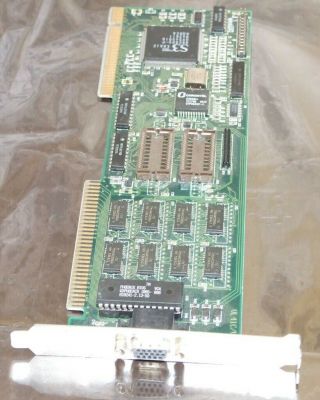 S3 VLB (Vesa Local Bus) SVGA card for 486 vintage computer with 86C805 chip set 3