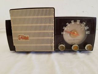 Vintage General Electric Ge Am Tube Radio Musaphonic Model 480,  Repair