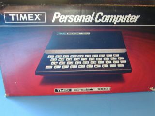 Vintage Timex Sinclair 1000 Personal Computer W/ Box And Packing