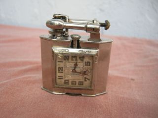 Vintage Triangle Lift Arm Cigarette Lighter Watch 2