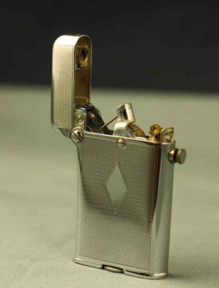Vintage " Thorens " Double Claw Petrol Lighter - Made In Switzerland
