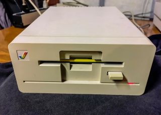 Commodore Amiga External Floppy Disk Drive Model 1010 3.  5 inch (mostly) 2