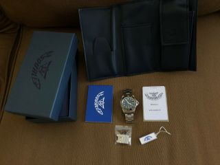 Squale 1545 Heritage Diver Watch Black And Gold Dial With Ceramic Bezel