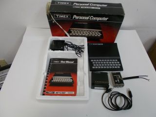 Vintage Timex Sinclair 1000 Personal Gaming Computer Box 107