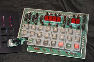 Vintage Microprocessor Front Panel Intel 8080 muPro upro Associates 2