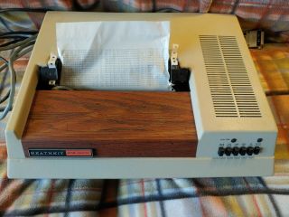 Vintage Heathkit Computer Printer H14 Powers On,  Rare