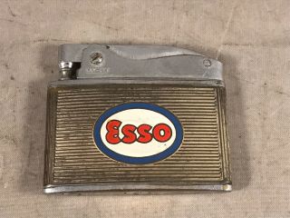 Vintage Esso Lighter Happy Motoring Kay - Cee Japan