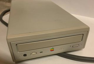Vintage Apple Cd Drive Rom 600e Still Rare Look