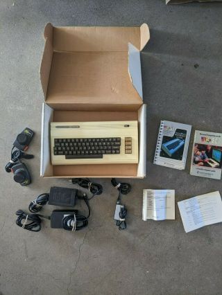 Commodore Vic - 20 Personal Computer With Manuals & Box