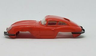 Vintage Aurora Thunderjet 500 1962 Jaguar Xke Ho Slot Car Body Only Red