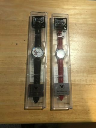 Disney Time Watches: Christmas Mickey Mouse And Tinker Bell