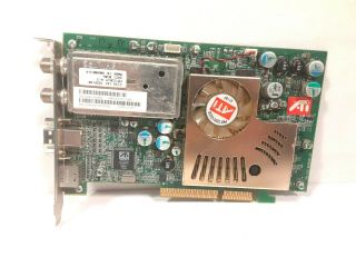 Ati Aiw Radeon 9600 Xt 128m Agp Video Card With Cable