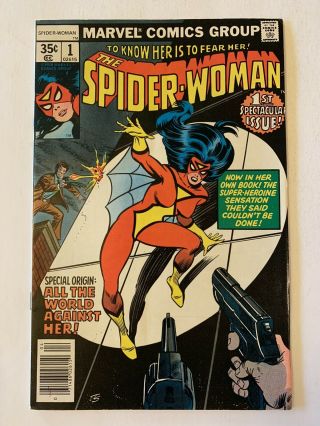 The Spider - Woman Vintage 1978 Marvel Comics - 1 First Issue - Screamin Deal