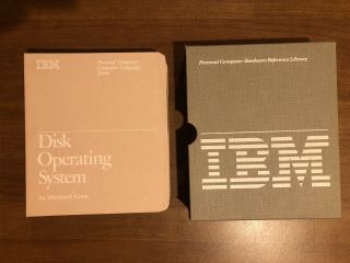 Vintage IBM PC Software DOS 2.  10 Basic Planning Assistant Guide Operations XT 3