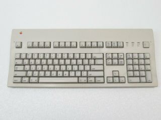 Vintage Apple Extended Keyboard Ii M3501 1990 Mechanical White Alps No Cord