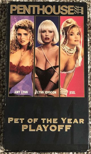 Rare Vintage Penthouse - Pet Of The Year Playoff 1991 Vhs - &