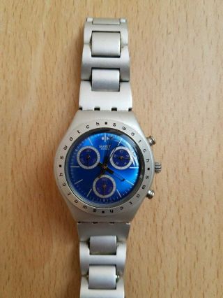 2000 Swatch Irony Swiss Made Hypnotic (yms1003ag) Watch
