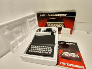 Vintage Timex Sinclair 1000 Personal Gaming Computer And