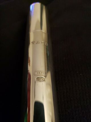 Tiffany & Co.  Sterling Silver.  925 Cigar Tube Holder/Case 6