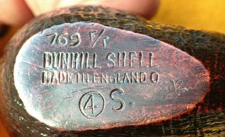 1970 Dunhill Estate Shell Briar 769 - F/t - 4s - Oom - Paul - Hungarian Flat Bottomwow