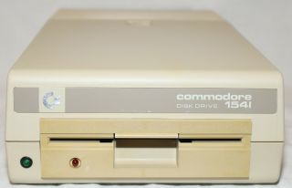 Commodore 1541c Floppy Disk Drive /w Power Cable -