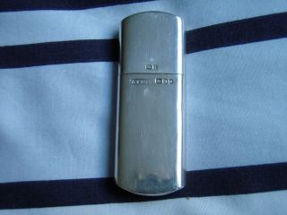Vintage Solid Silver Lighter.