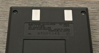 Vintage Sharp PC - 1500A Pocket Computer w/Case & Manuals - & 3