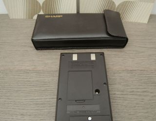 Vintage Sharp PC - 1500 Pocket Computer w/Case & Manuals - & 3