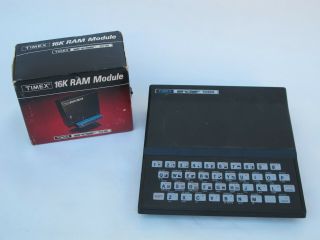 Timex Sinclair 1000 (zx81) With 16k Ram Module
