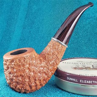 Unsmoked Larry Roush Large Thick 3/4 Bent Freehand American Estate Pipe