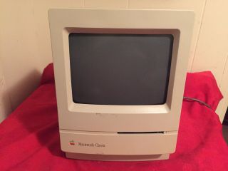 Vintage Apple Macintosh Classic Computer Not M0420 Us