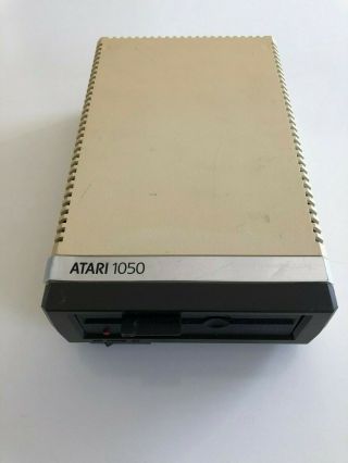 Vintage Atari Disk Drive 1050 With Power Supply And Communications Cable