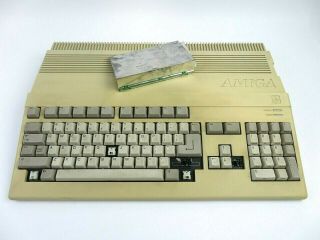 Vintage Commodore Amiga A500 Computer W/ Memory Module