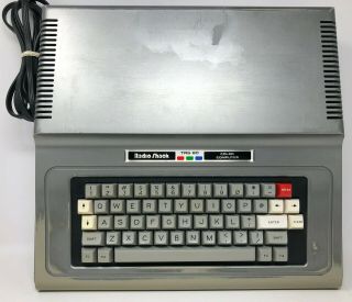 Radio Shack Trs - 80 Color Computer 1 Coco 26 - 3003a Has A/v Jacks Powered On