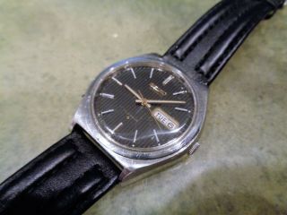 Vintage Rare Seiko Watch 6309 - 8009 6309 8009 Automatic Cal 6309a Black Dial Auto