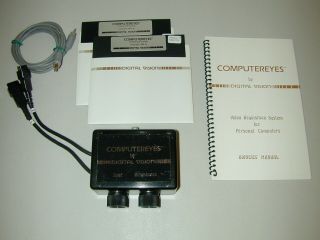Rare Atari Computereyes Video Digitizer Conplete With Software & Manuals