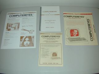 Rare Atari Computereyes Video Digitizer Conplete with Software & Manuals 3