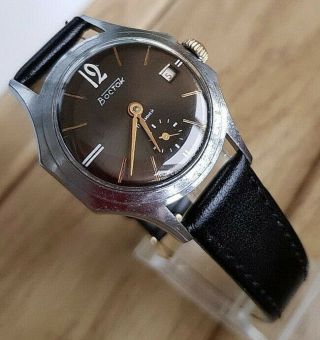 Vostok 2605 17jewels Vintage Analog Soviet Russian Mechanical Wristwatch Ussr