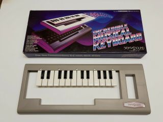 Vintage 1984 Incredible Musical Keyboard For Commodore 64,  Sight & Sound