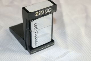 Rare - 1989 Limited Release - Led Zeppelin Zippo From Mmg Atlantic Records 001