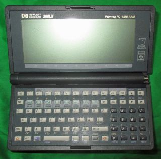 HP 200LX 4MB RAM palmtop PC 3
