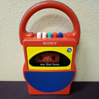Vintage My First Sony Cassette Player Tcm - 4000