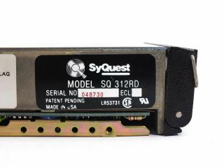 Syquest SQ312RD SQ200 10MB Removable Hard Drive Disk / Tape Drive ST - 506 - 3