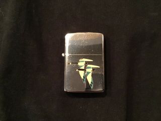 Vintage Zippo Lighter With Geese