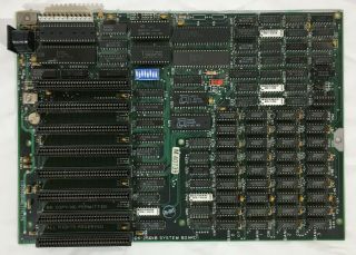 Vintage Ibm Pc 64 - 256kb Xt System Board Motherboard -,  Parts