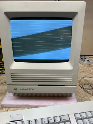 Macintosh SE/30 Logic Board - for parts: not details in the listing. 3