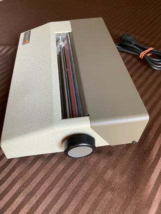 Apple II II,  IIE Computer SILENTYPE Thermal Printer with interface card 3