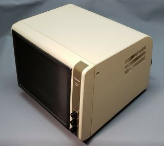 Ultra - Rare,  High - End Panasonic Green Monochrome Monitor TR - 120m1pa (1983) 2