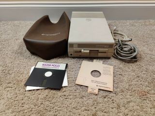 Commodore 1541 C64 Floppy Disk Drive With Leather Cover |